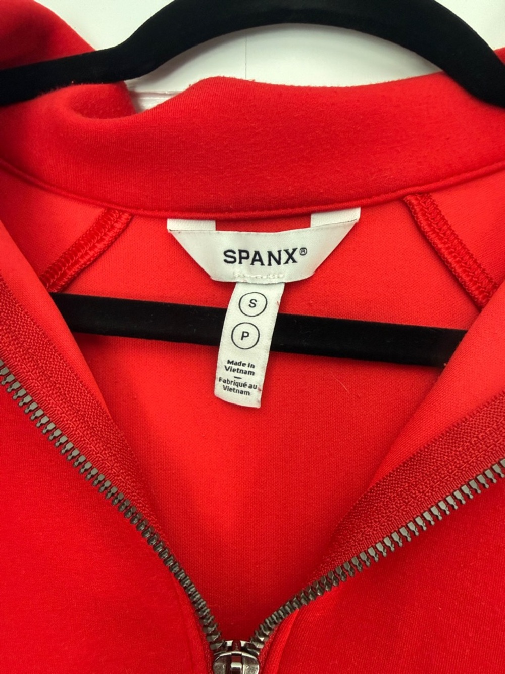 SPANX Air Essentials wide leg pant and half zip hoodie set - Picture 2 of 3